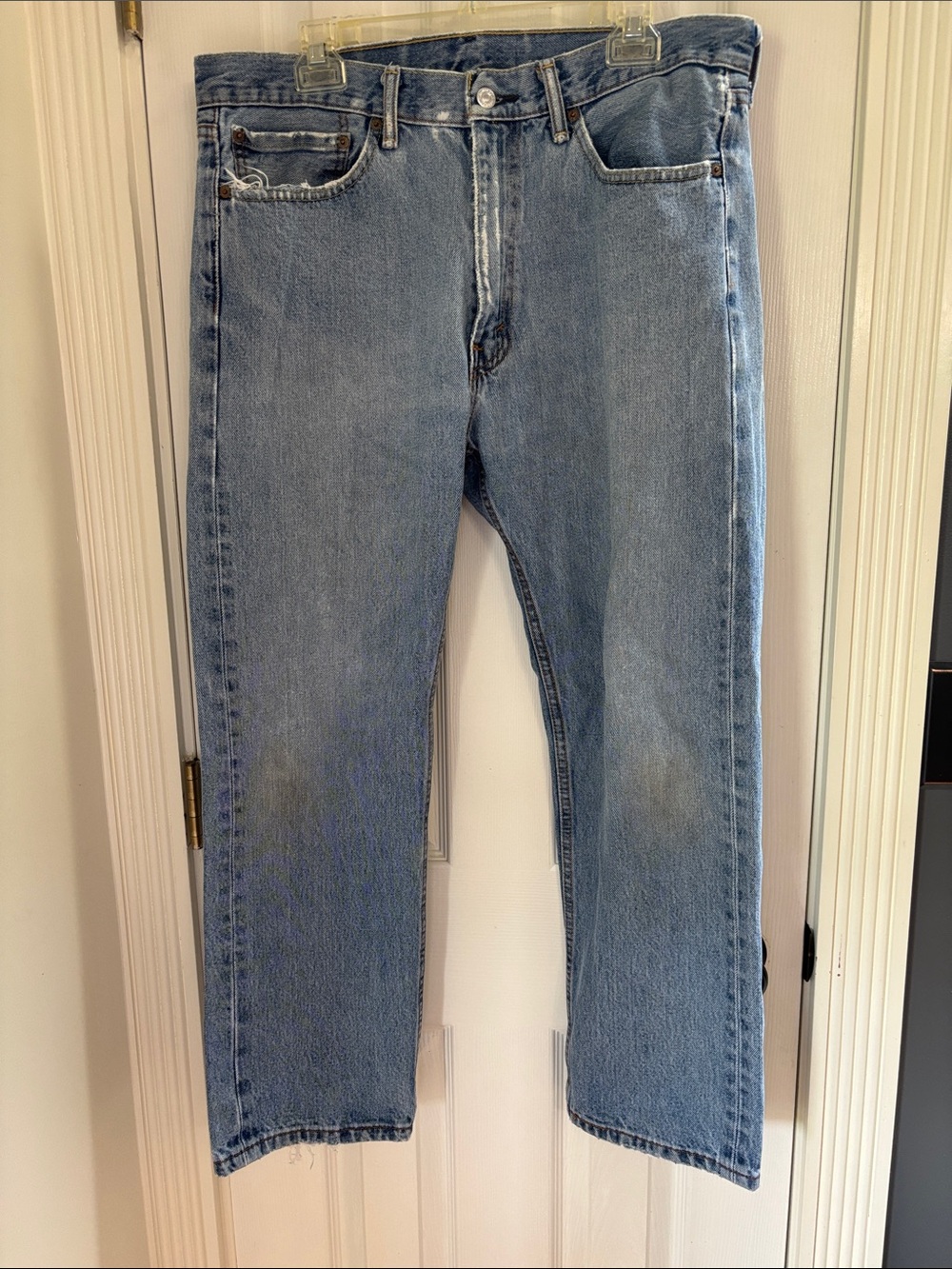 Levi's 505 Men's Light Blue Relaxed Straight Jeans